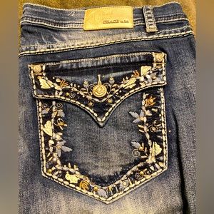 Bedazzled jeans
